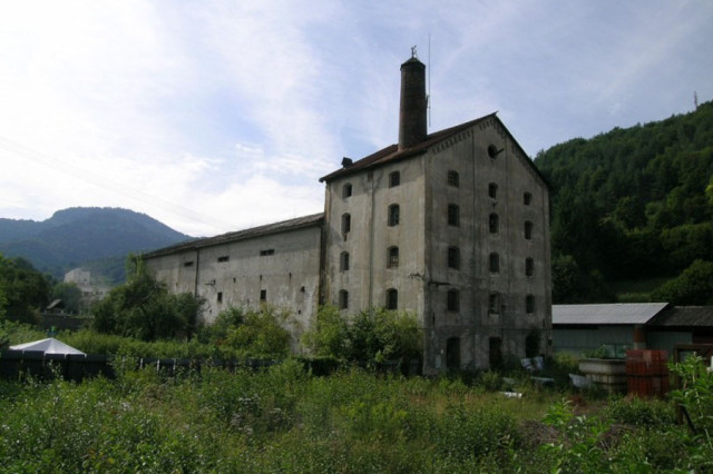 Malzfabrik der Staiger Brauerei Vyhne
